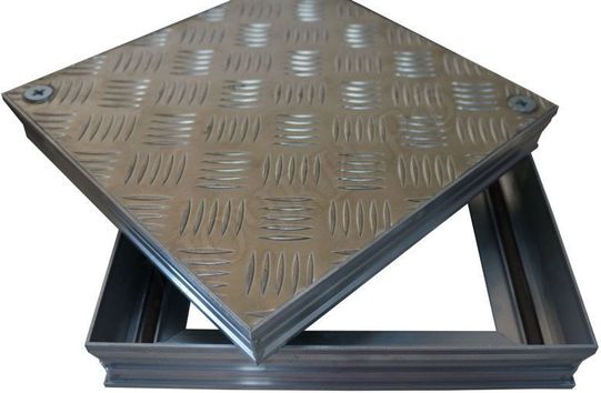 Напольный люк Технический съемный 54 мм, 1 створка Напольный люк Технический съемный 54 мм, 1 створка