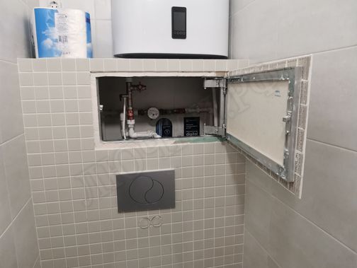 Люк под плитку Нажимной Секрет-Лайт 500*350 Люк под плитку Нажимной Секрет-Лайт 500*350