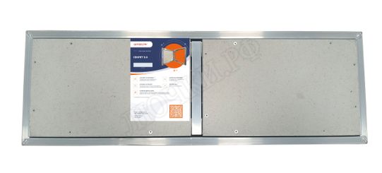 Люк под плитку Секрет 3.0, 2 створки 1250*450 Люк под плитку Секрет 3.0, 2 створки 1250*450