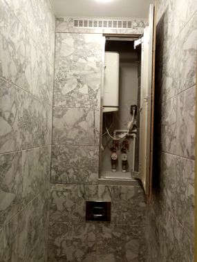 Люк под плитку Секрет 3.0, 2 створки 1250*450 Люк под плитку Секрет 3.0, 2 створки 1250*450