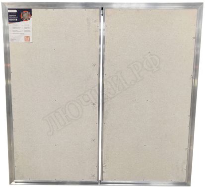 Люк под плитку Нажимной Мега Алюм 2.0, 2 створки Люк под плитку Нажимной Мега Алюм 2.0, 2 створки