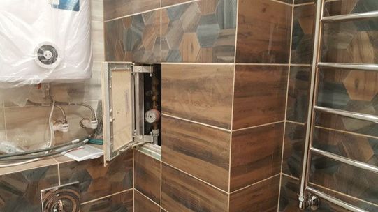 Люк под плитку Нажимной Секрет-Лайт 500*350 Люк под плитку Нажимной Секрет-Лайт 500*350