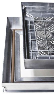 Напольный люк Премиум 54 мм 2 створки Напольный люк Премиум 54 мм 2 створки