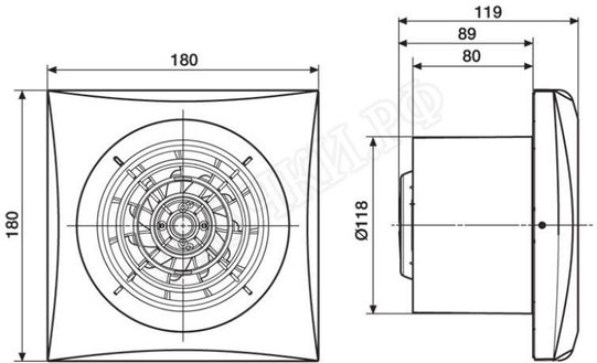 Вентилятор SILENT-200 CZ Вентилятор SILENT-200 CZ