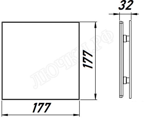 Вытяжной вентилятор Awenta System+, Silent, 125, KWS125H, PI125, Под плитку, пластик Вытяжной вентилятор Awenta System+, Silent, 125, KWS125H, PI125, Под плитку, пластик