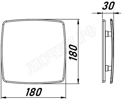 Вытяжной вентилятор Awenta System+, Silent, 125, KWS125H, PNB125, Белый, пластик Вытяжной вентилятор Awenta System+, Silent, 125, KWS125H, PNB125, Белый, пластик