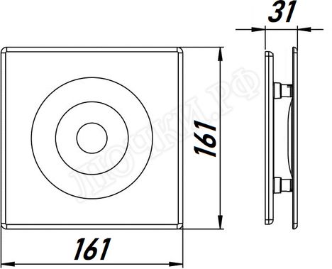 Вытяжной вентилятор Awenta System+, Silent, 100, KWS100T, POB100, Белый, пластик Вытяжной вентилятор Awenta System+, Silent, 100, KWS100T, POB100, Белый, пластик