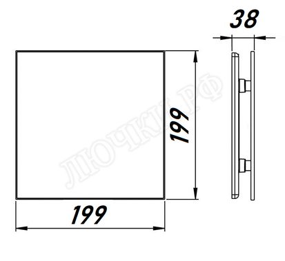 Вытяжной вентилятор Awenta System+, Silent, 125, KWS125H, PTCB125P, Чёрный глянцевый, пластик Вытяжной вентилятор Awenta System+, Silent, 125, KWS125H, PTCB125P, Чёрный глянцевый, пластик